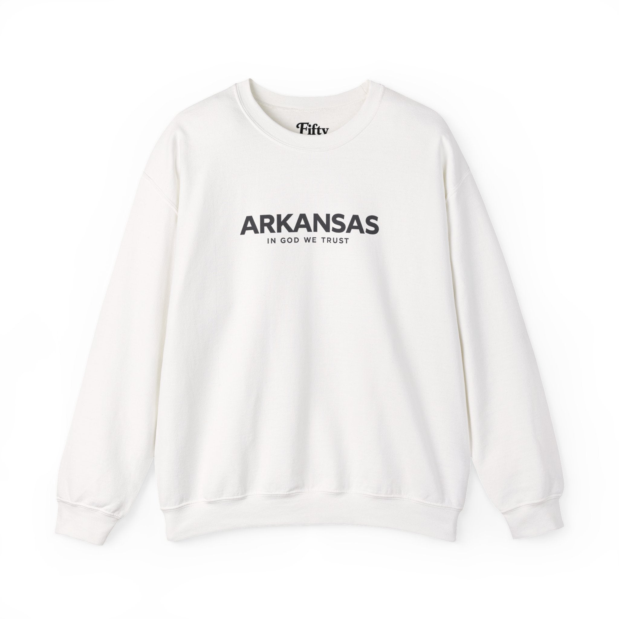 Arkansas All State In God We Trust Unisex Crewneck Sweatshirt