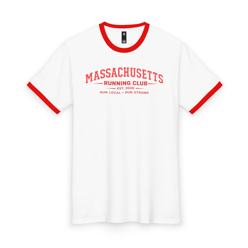 Massachusetts Running Club 2026 All State Men's Staple Ringer Tee