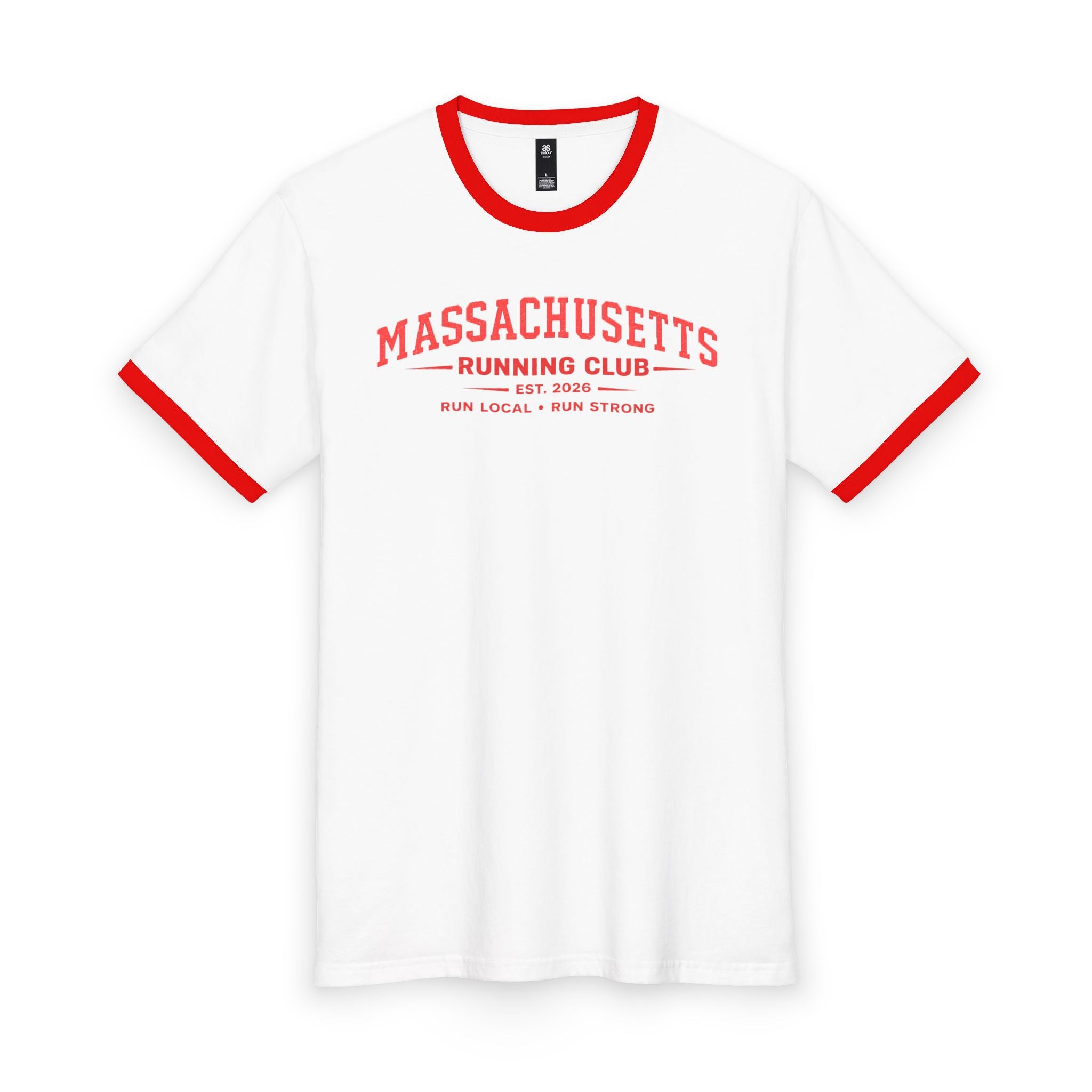 Massachusetts Running Club 2026 All State Men's Staple Ringer Tee