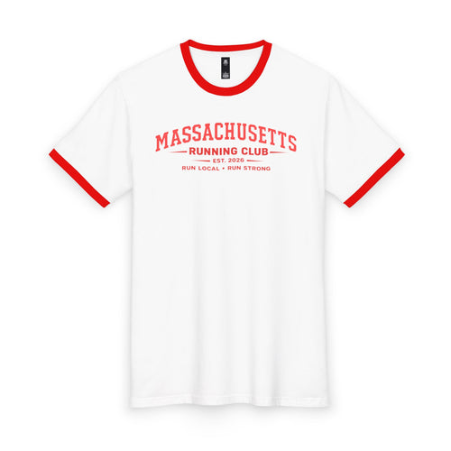 Massachusetts Running Club 2026 All State Men's Staple Ringer Tee