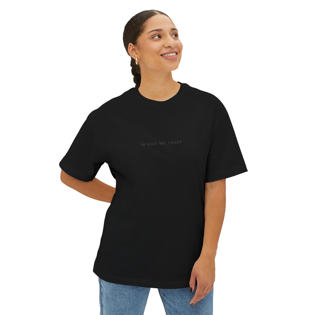 South Carolina All State In God We Trust Unisex Casual Oversized Boxy Tee