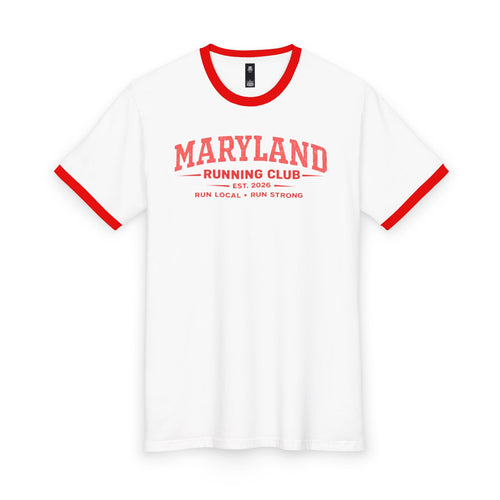 Maryland Running Club 2026 All State Men's Staple Ringer Tee