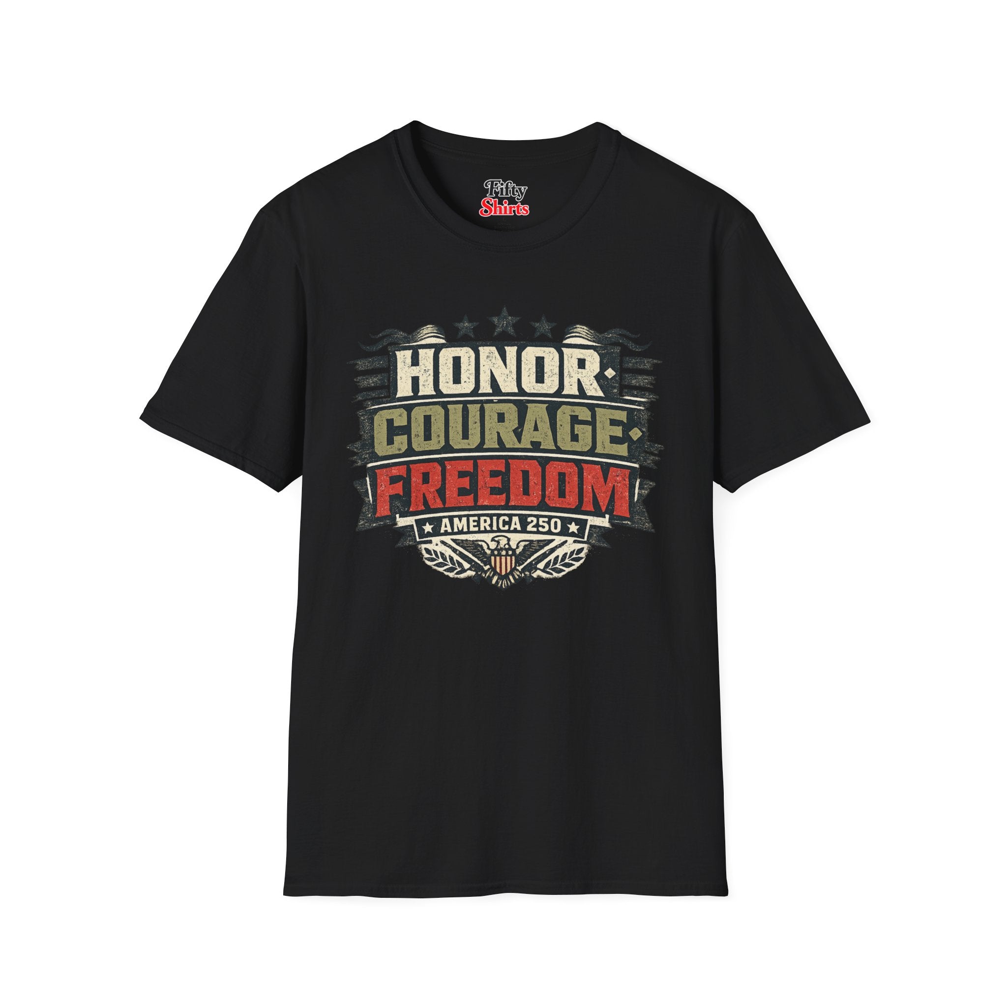 America 250 Veterans Honor Courage Freedom