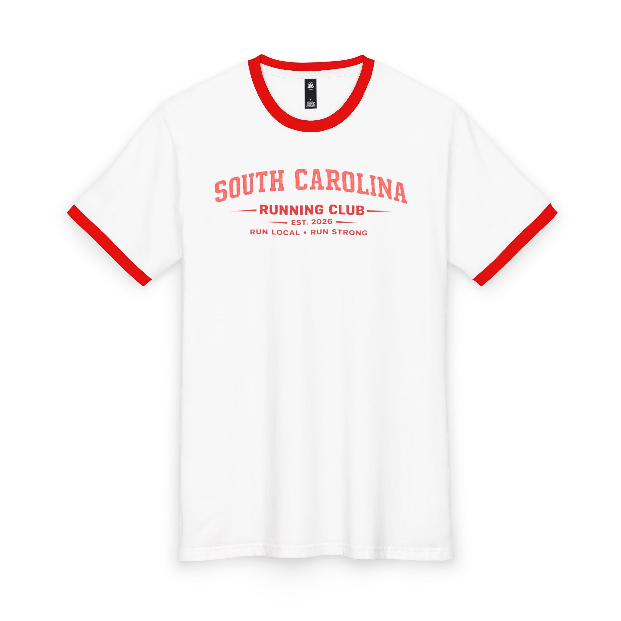 South Carolina Running Club 2026 All State Men's Staple Ringer Tee