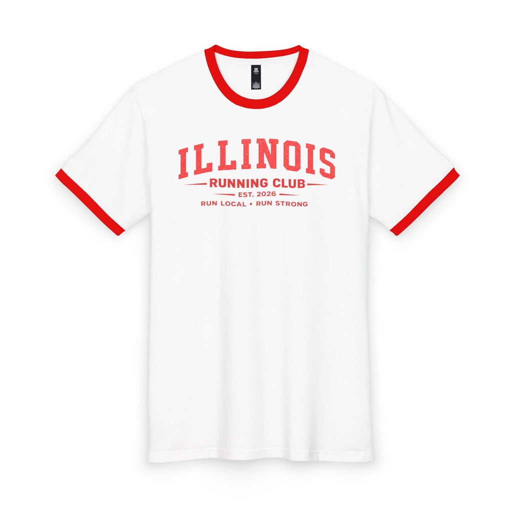 Illinois Running Club 2026 All State Men's Staple Ringer Tee