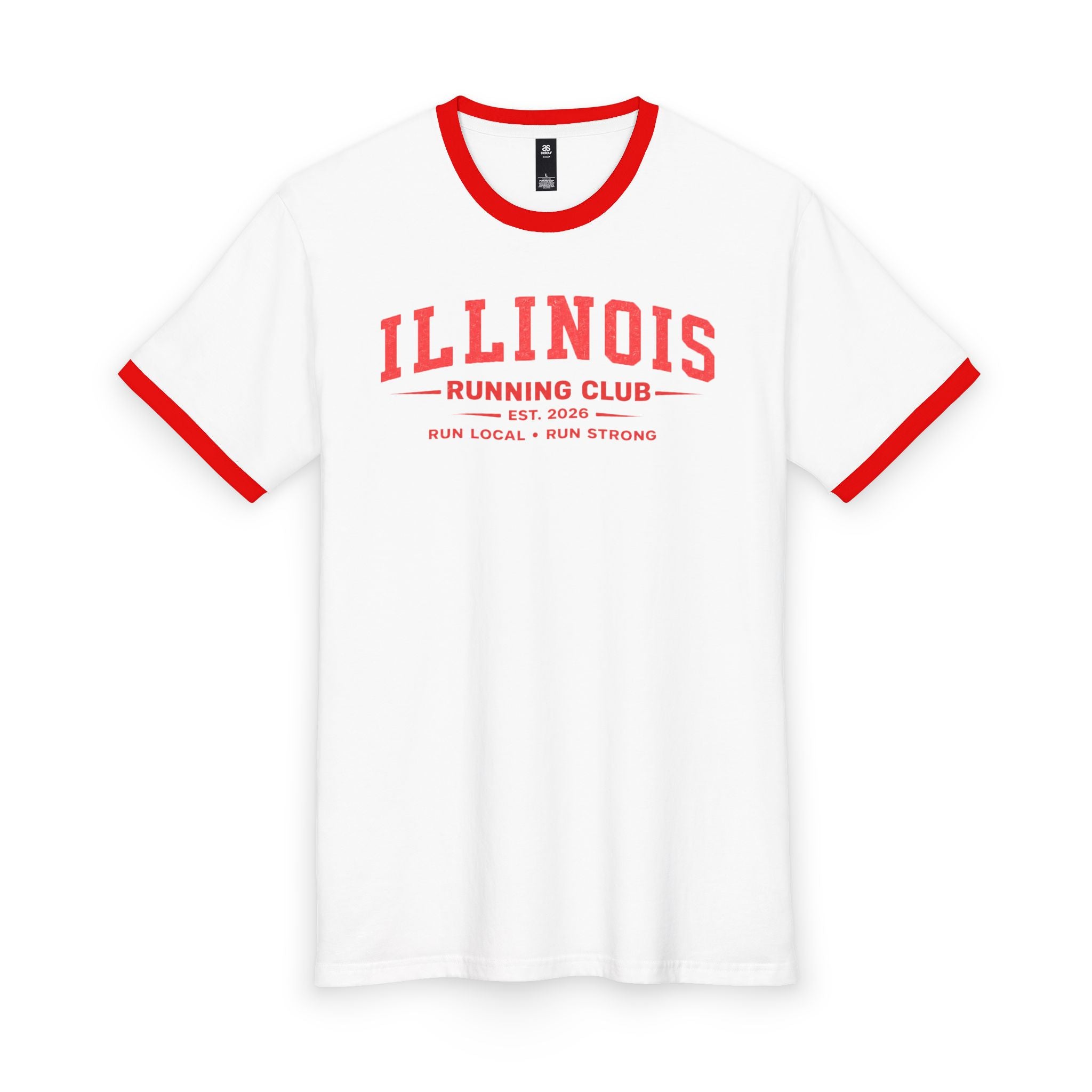 Illinois Running Club 2026 All State Men's Staple Ringer Tee