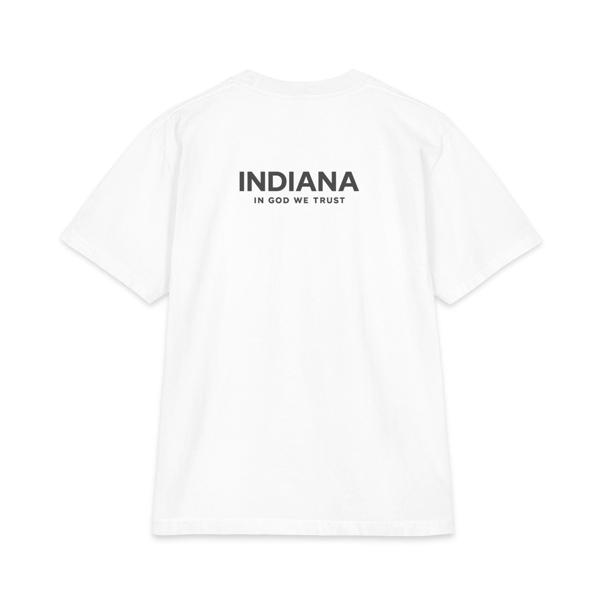 Indiana All State In God We Trust Unisex Max Heavyweight Short Sleeve