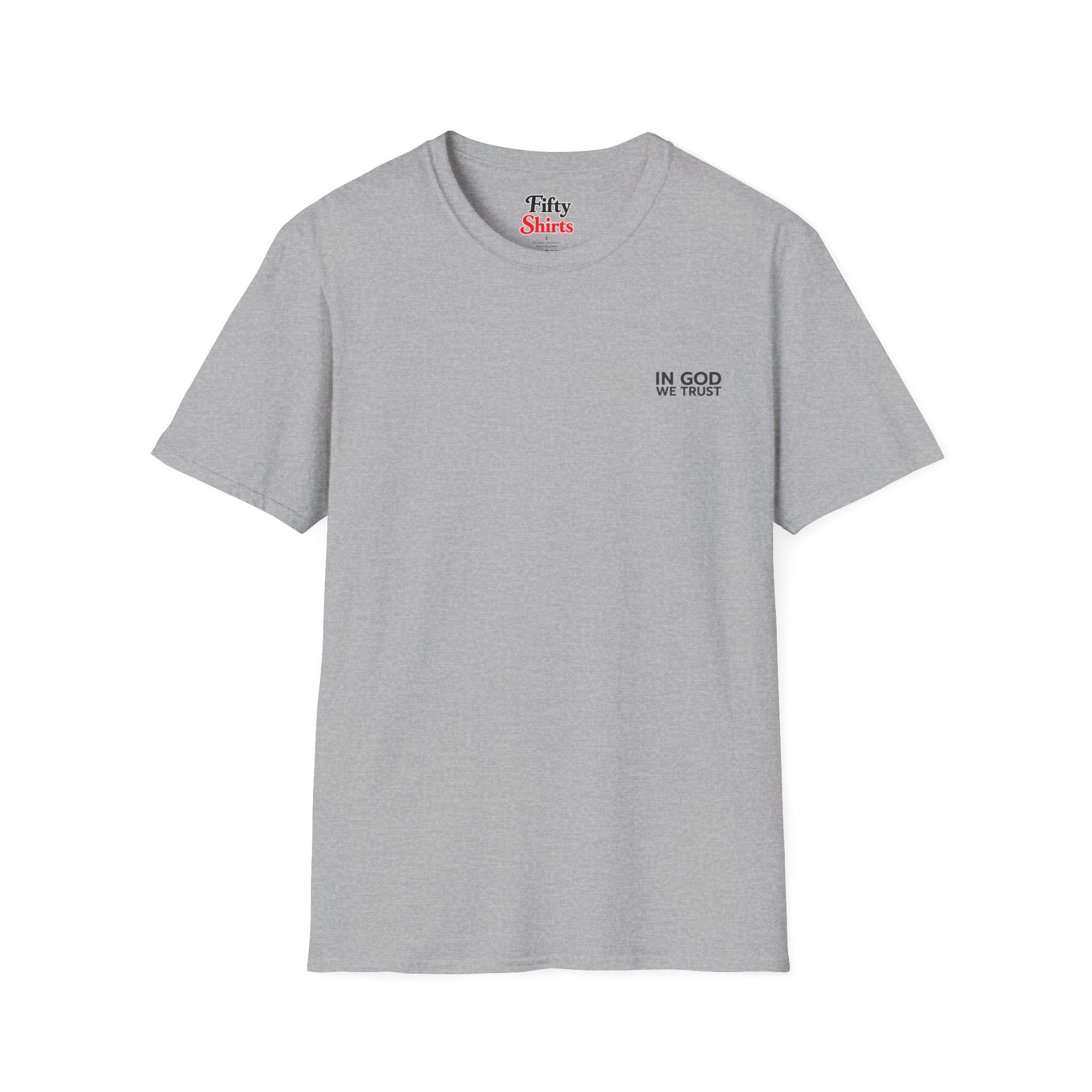 California All State In God We Trust Unisex Everyday Tee