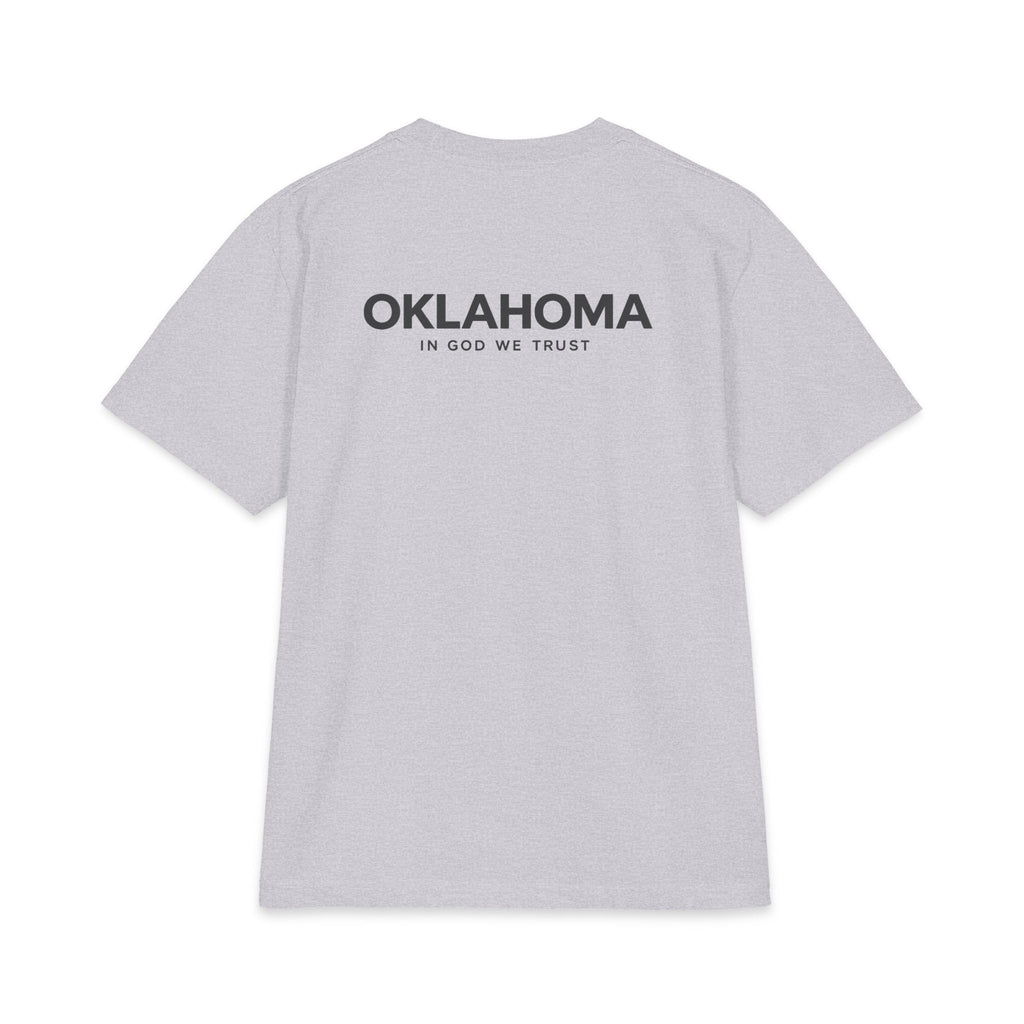 Oklahoma All State In God We Trust Unisex Max Heavyweight Short Sleeve