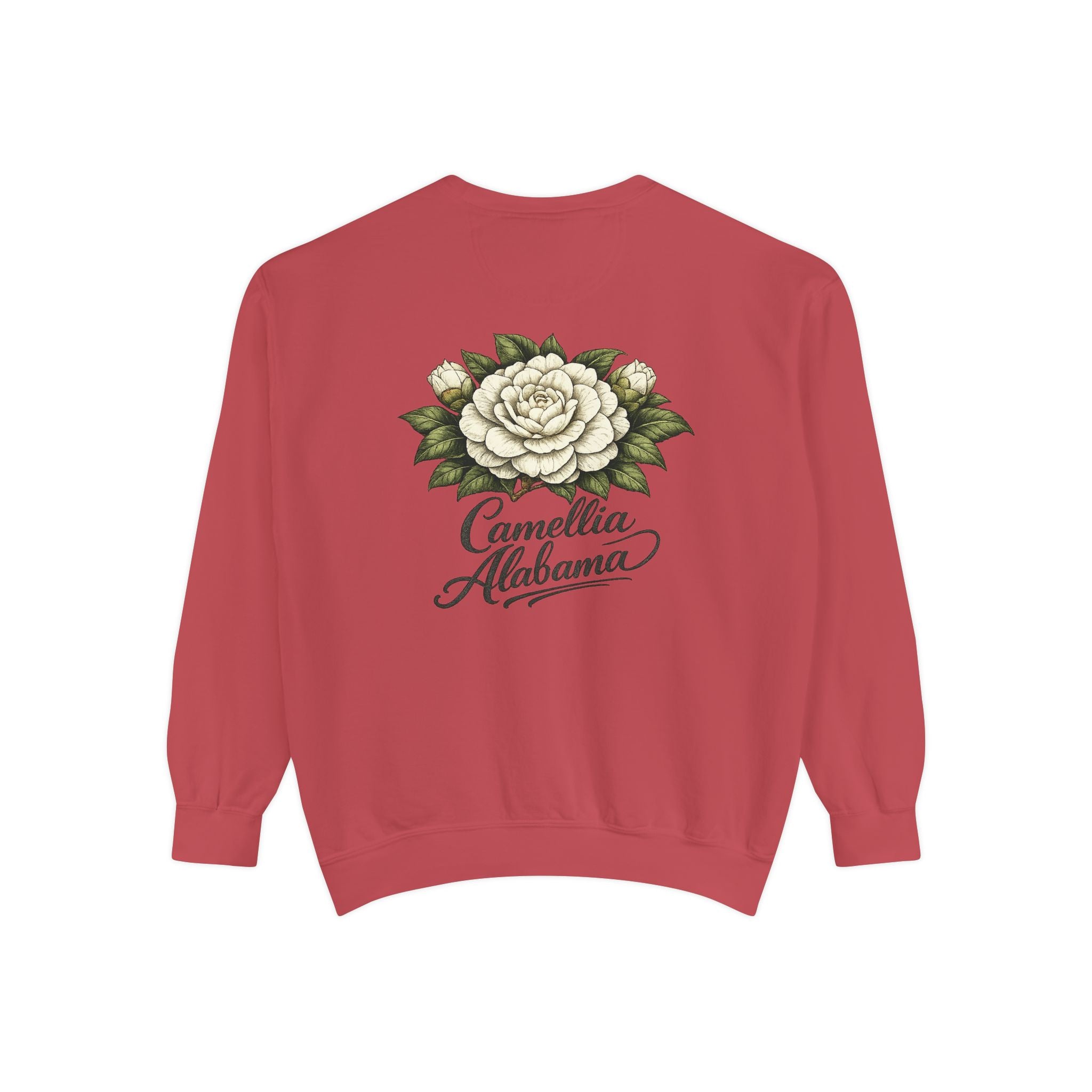 Camellia Alabama Sweatshirt — Vintage Floral Crewneck