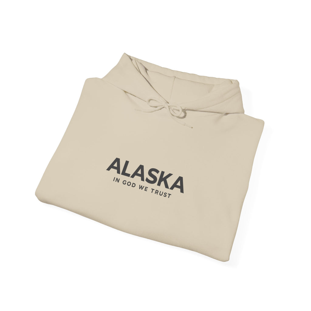 Alaska All State In God We Trust Unisex Hooded Sweatshirt