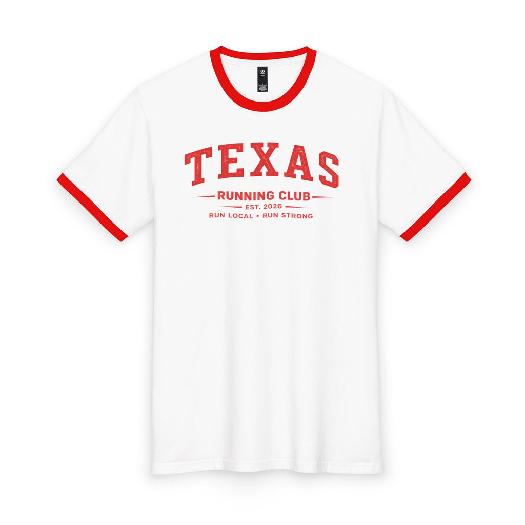 Texas Running Club 2026 All State Men's Staple Ringer Tee