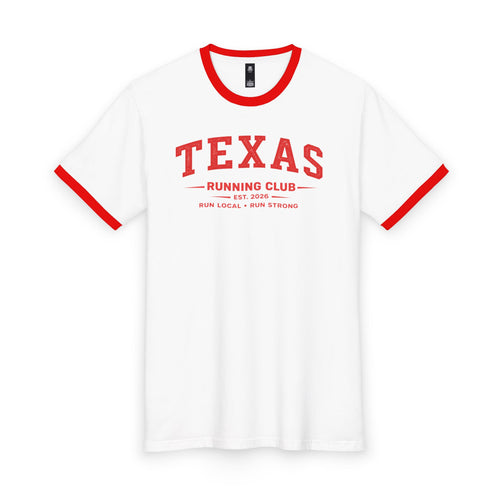 Texas Running Club 2026 All State Men's Staple Ringer Tee