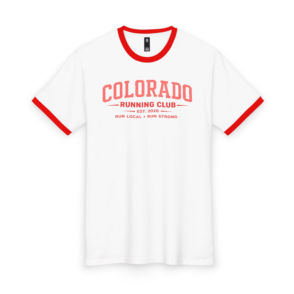 Colorado Running Club 2026 All State Men's Staple Ringer Tee