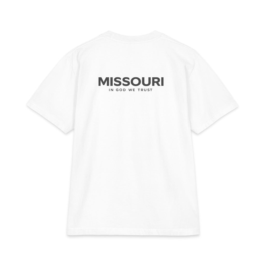 Missouri All State In God We Trust Unisex Max Heavyweight Short Sleeve