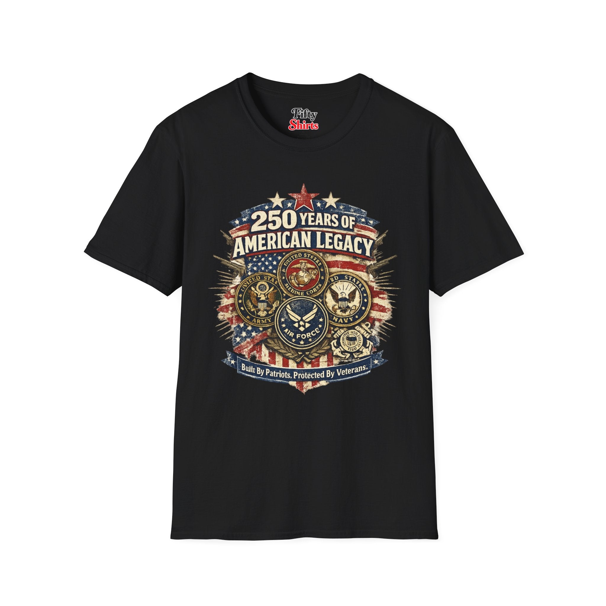 America 250 Veterans 250 Years of American Legacy Built by Patriots Protected by Veterans