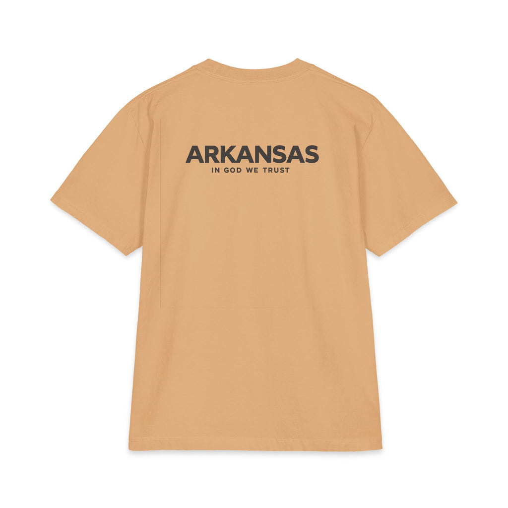 Arkansas All State In God We Trust Unisex Max Heavyweight Short Sleeve