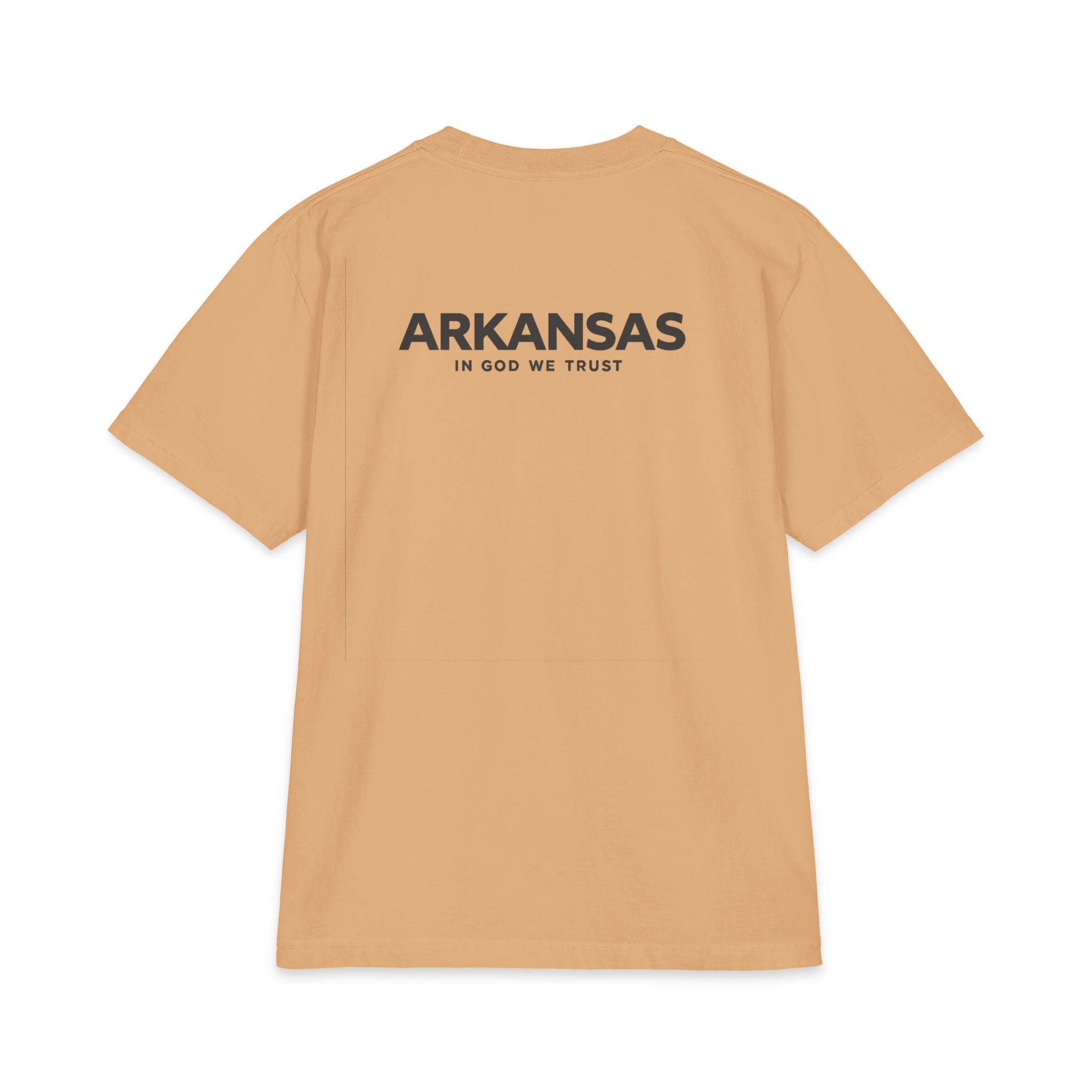 Arkansas All State In God We Trust Unisex Max Heavyweight Short Sleeve