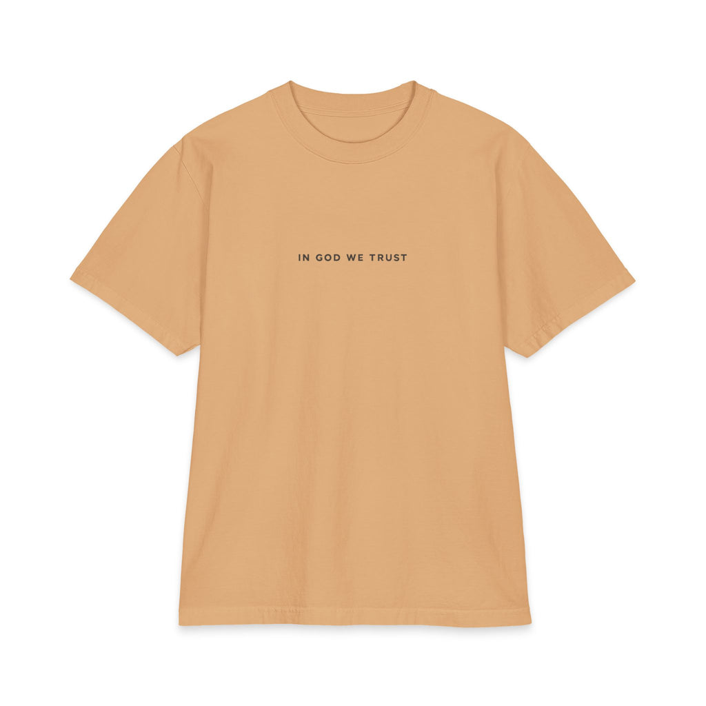 California All State In God We Trust Unisex Max Heavyweight Short Sleeve