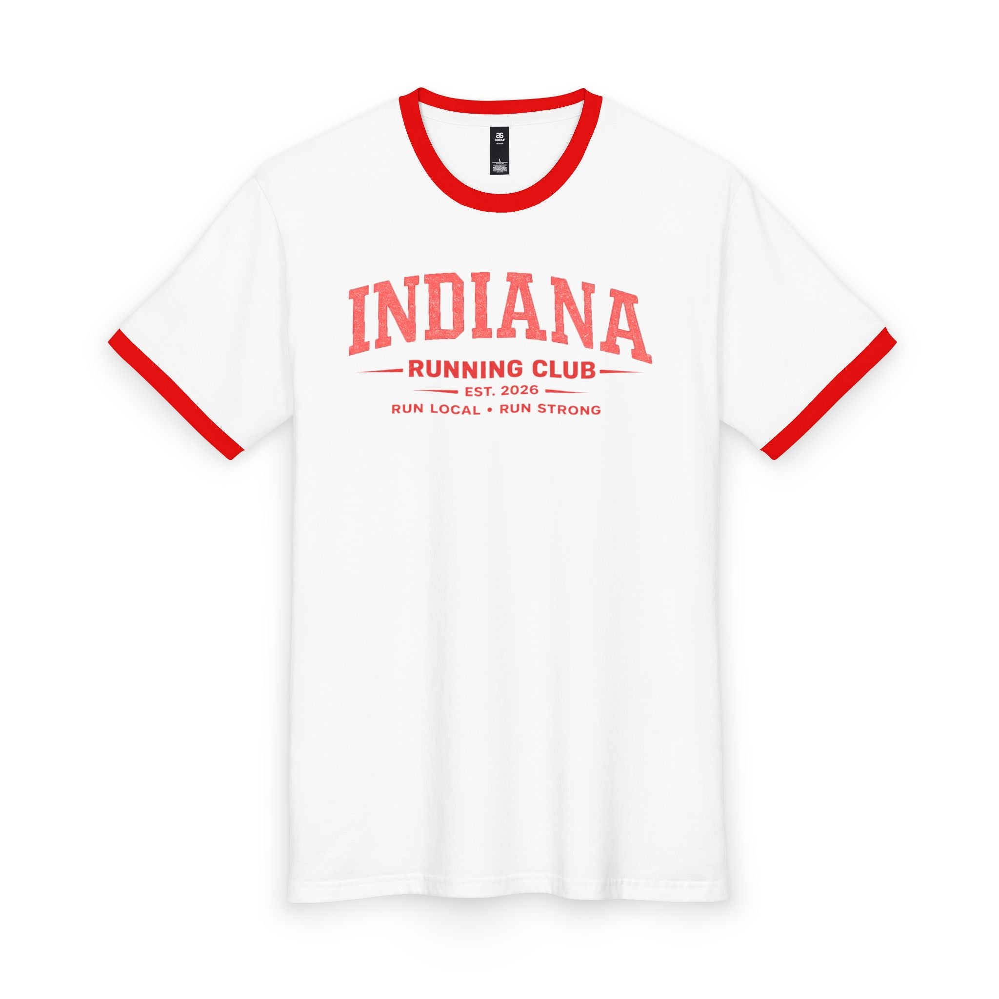 Indiana Running Club 2026 All State Men's Staple Ringer Tee