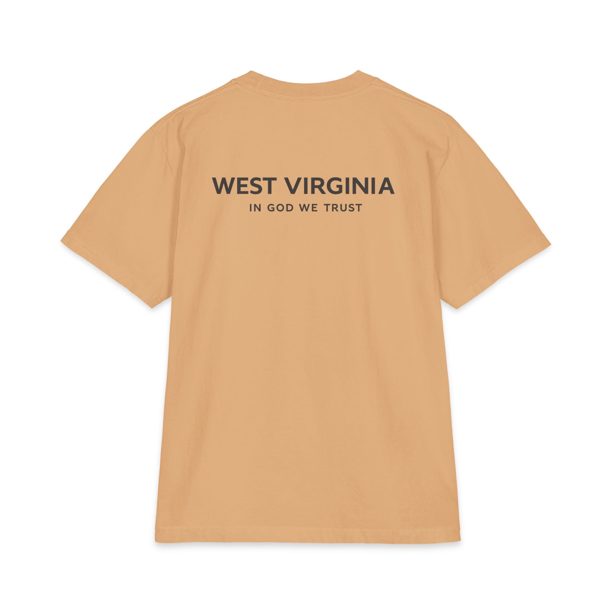 West Virginia All State In God We Trust Unisex Max Heavyweight Short Sleeve