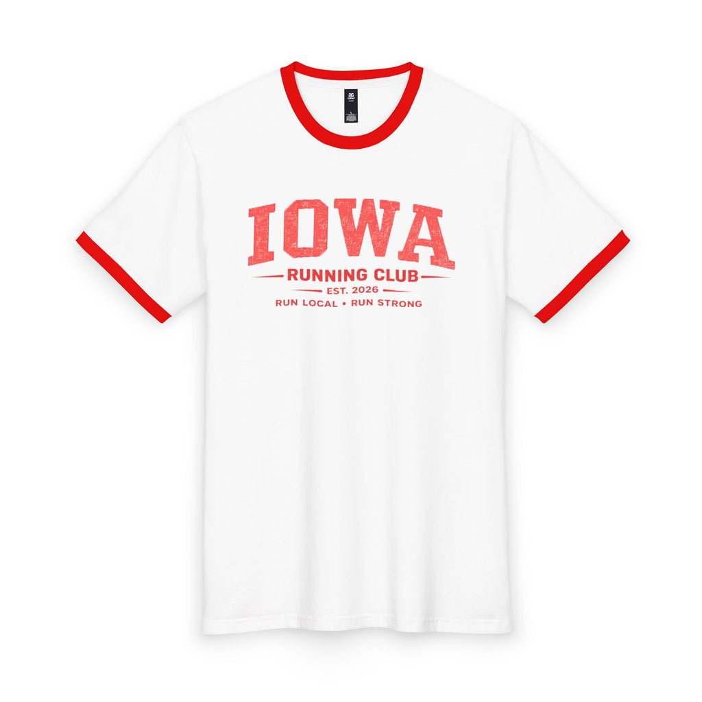 Iowa Running Club 2026 All State Men's Staple Ringer Tee