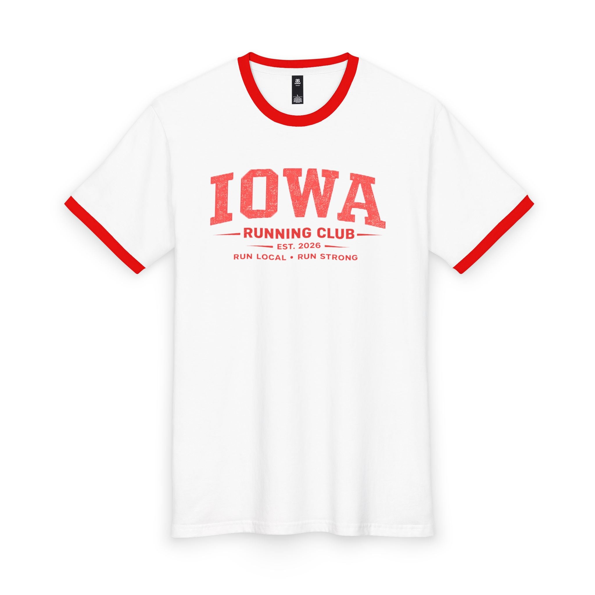 Iowa Running Club 2026 All State Men's Staple Ringer Tee