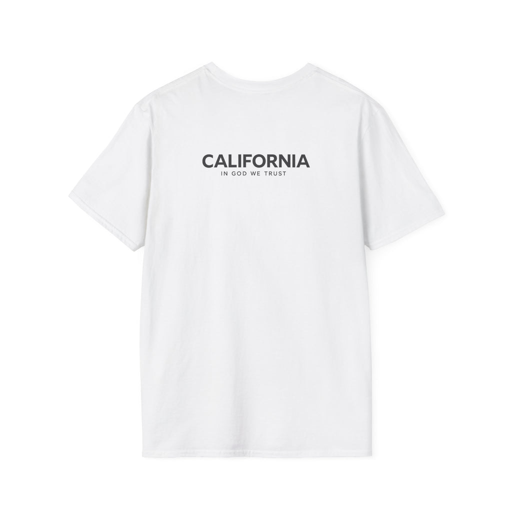 California All State In God We Trust Unisex Everyday Tee