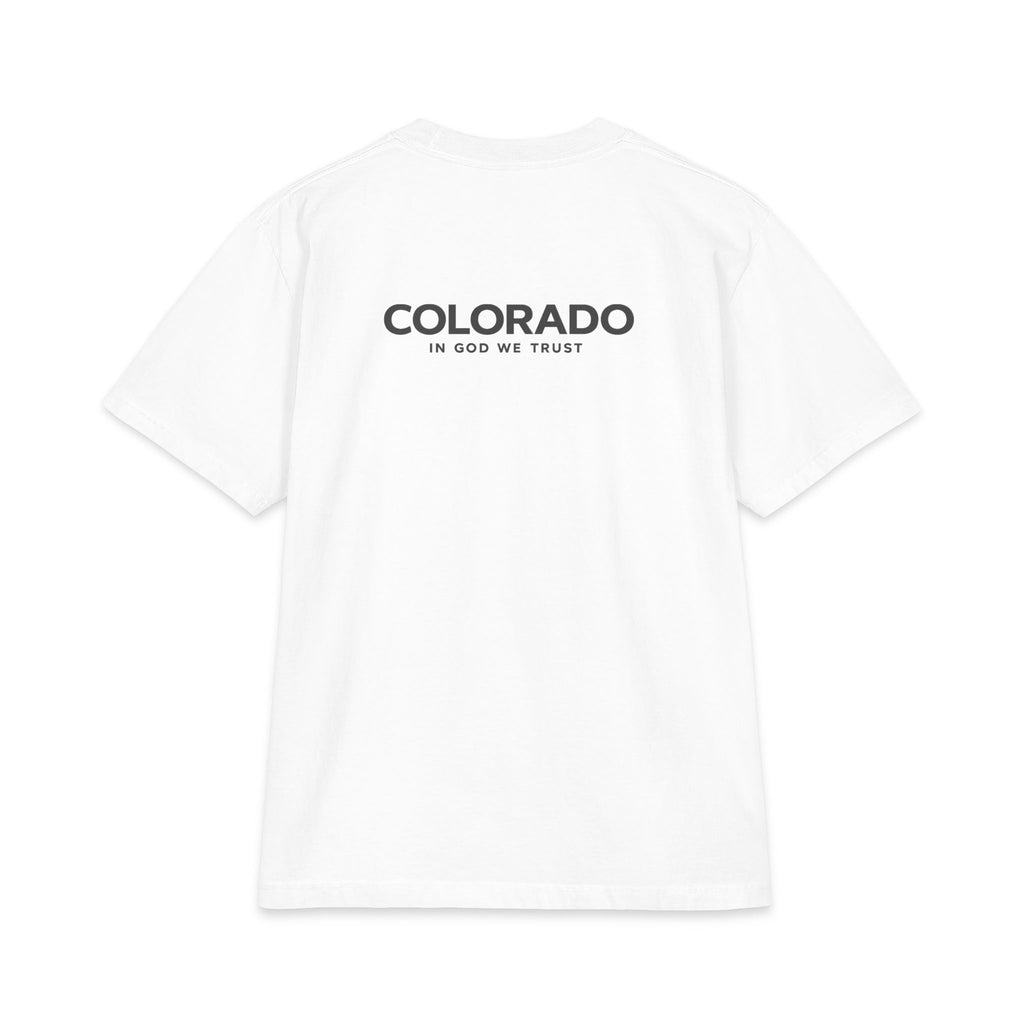 Colorado All State In God We Trust Unisex Max Heavyweight Short Sleeve