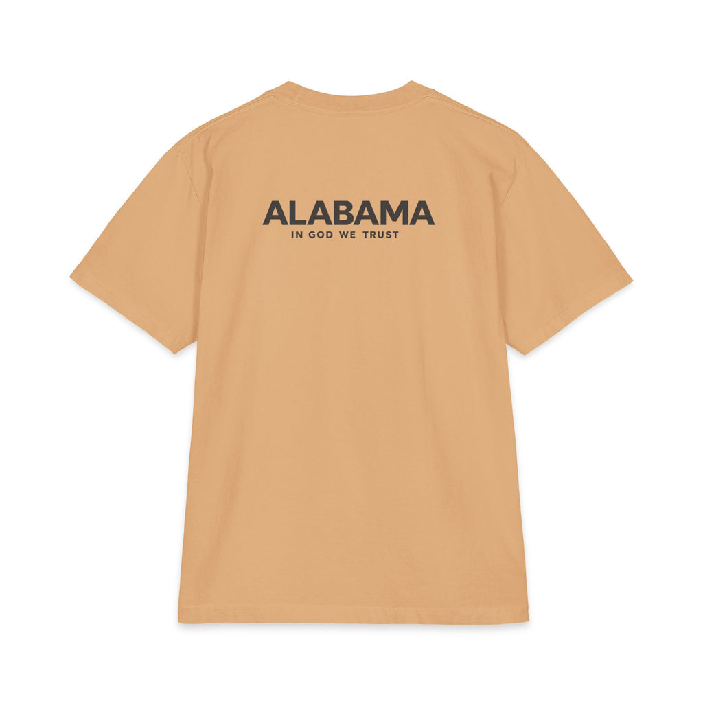 Alabama All State In God We Trust Unisex Max Heavyweight Short Sleeve