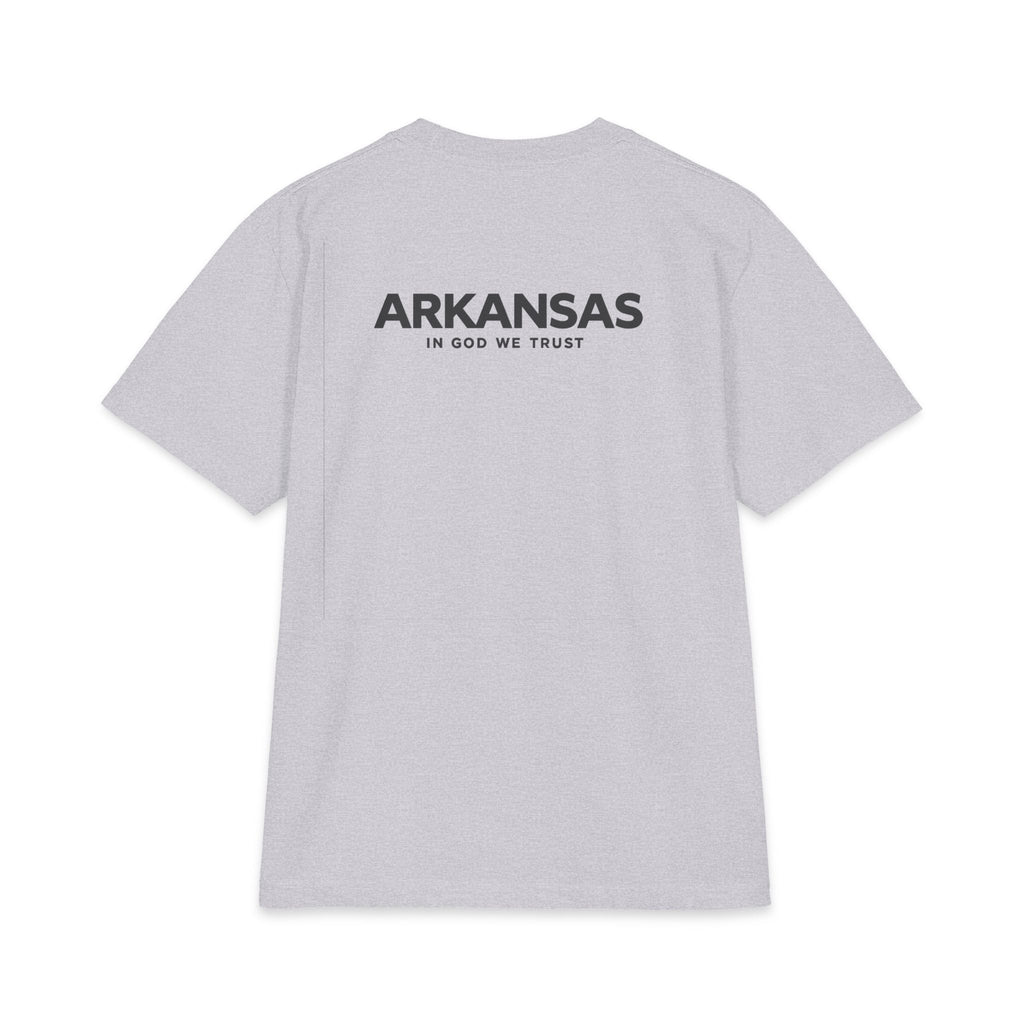 Arkansas All State In God We Trust Unisex Max Heavyweight Short Sleeve