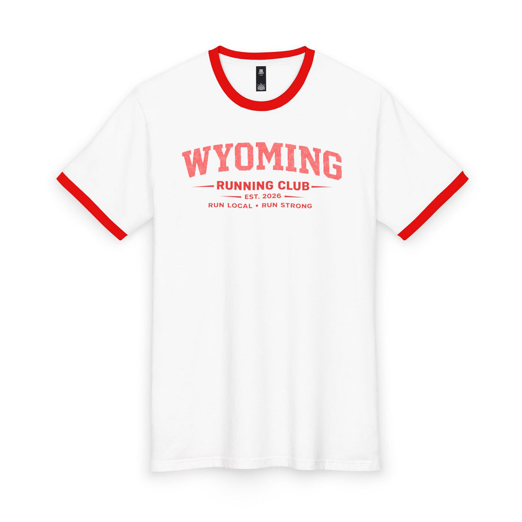 Wyoming Running Club 2026 All State Men's Staple Ringer Tee