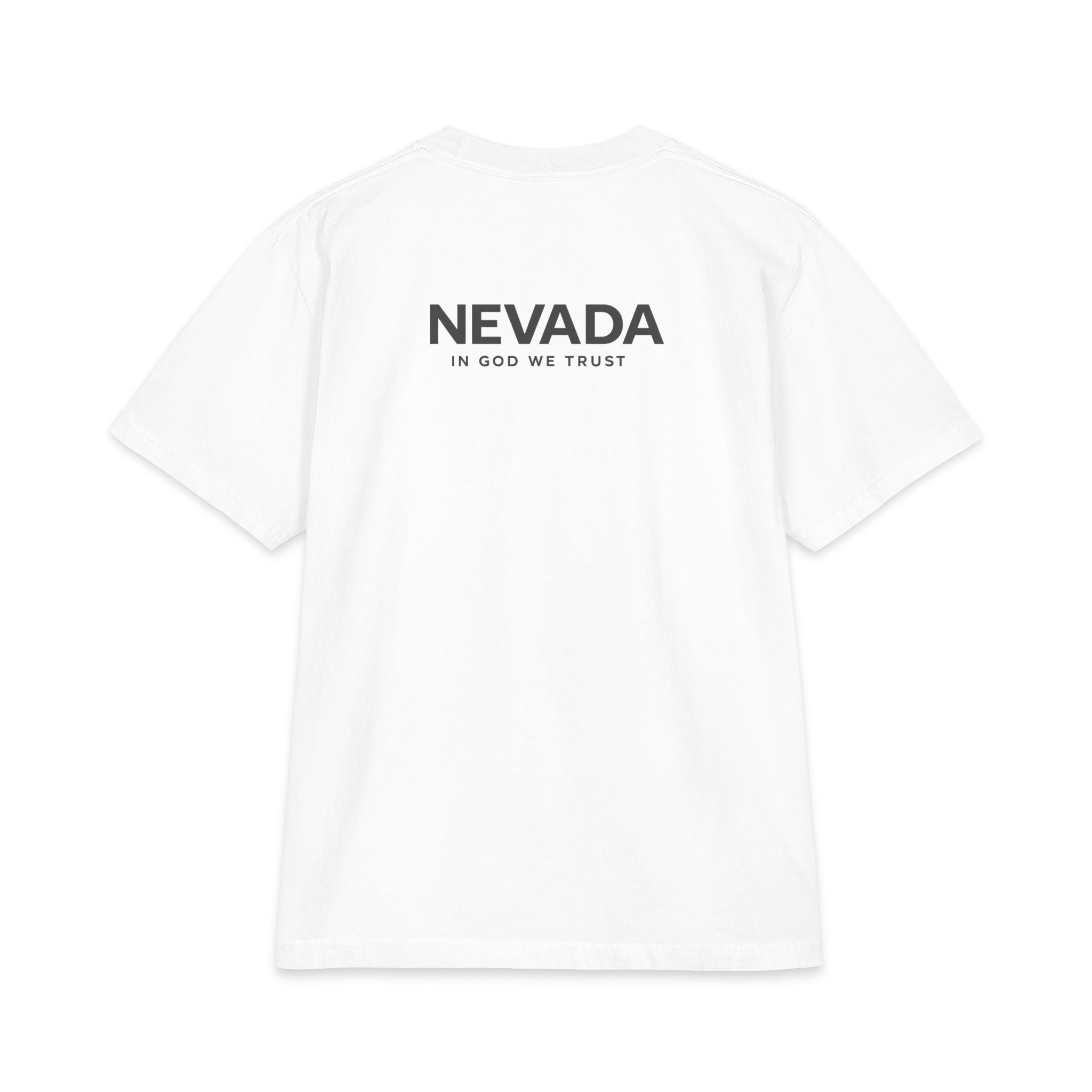 Nevada All State In God We Trust Unisex Max Heavyweight Short Sleeve