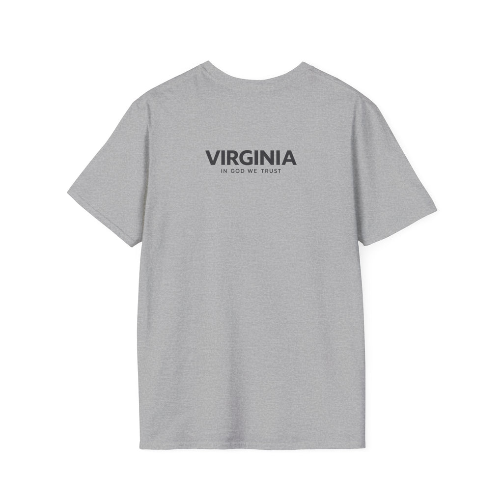 Virginia All State In God We Trust Unisex Everyday Tee