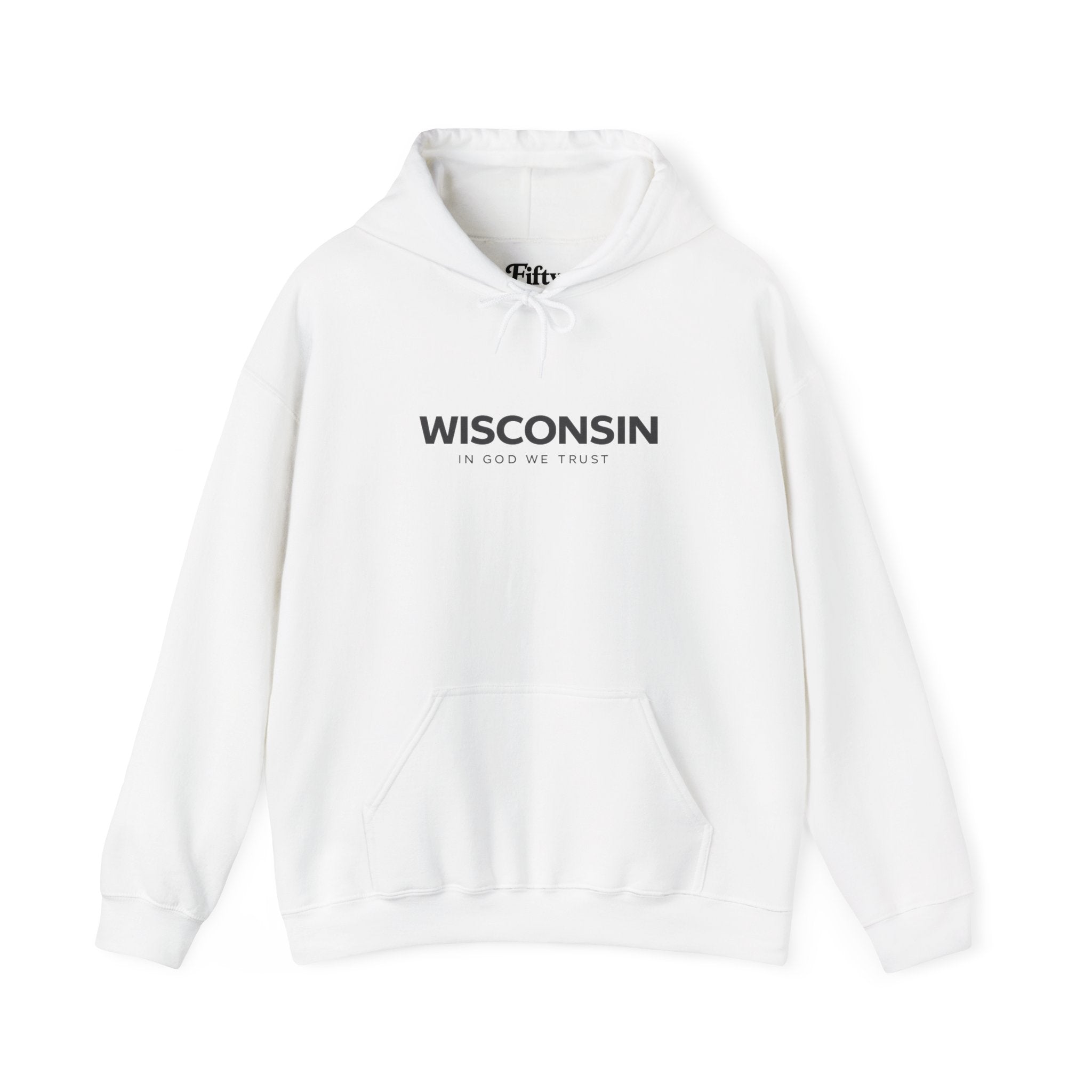 Wisconsin All State In God We Trust Unisex Hooded Sweatshirt