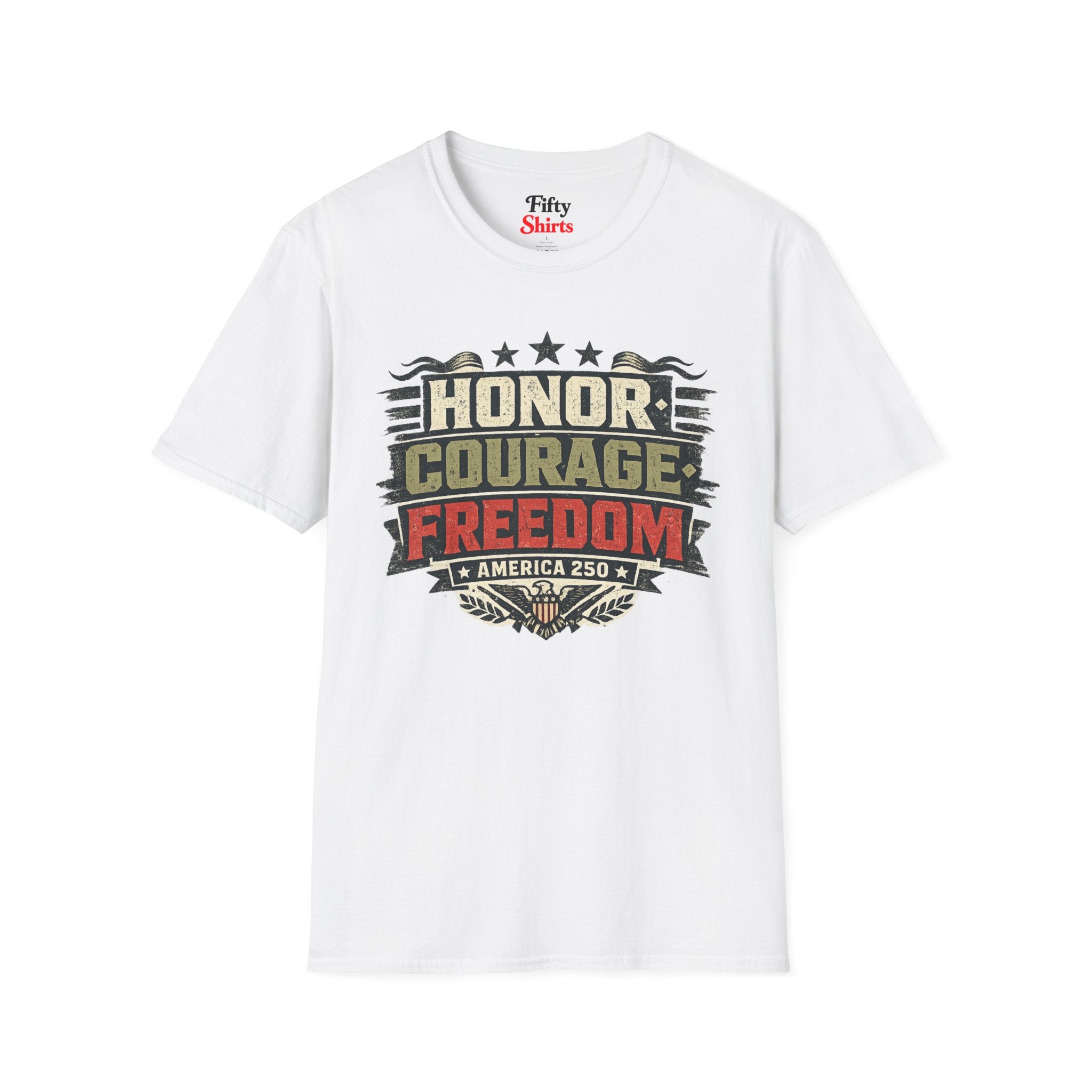 America 250 Veterans Honor Courage Freedom