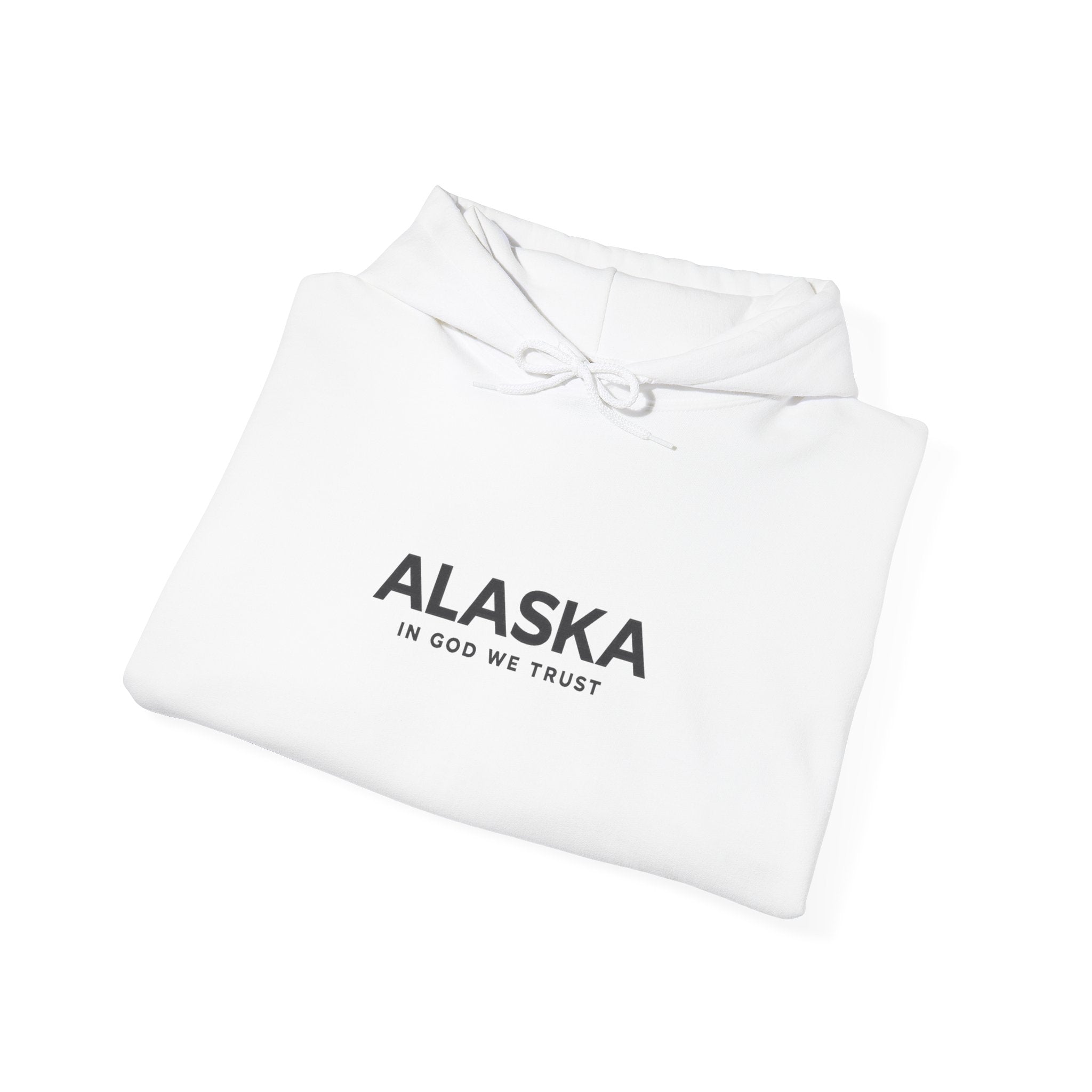 Alaska All State In God We Trust Unisex Hooded Sweatshirt