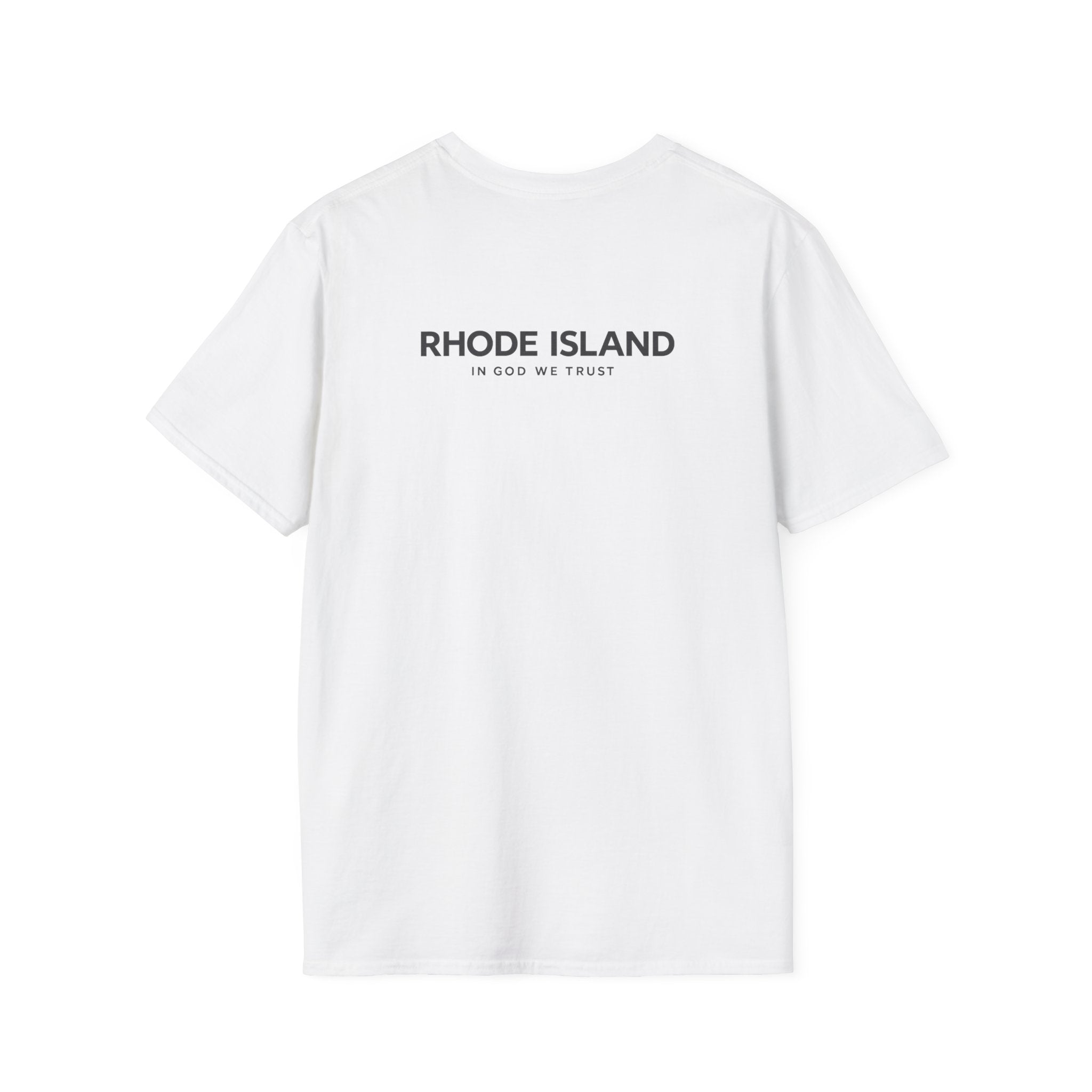 Rhode Island All State In God We Trust Unisex Everyday Tee