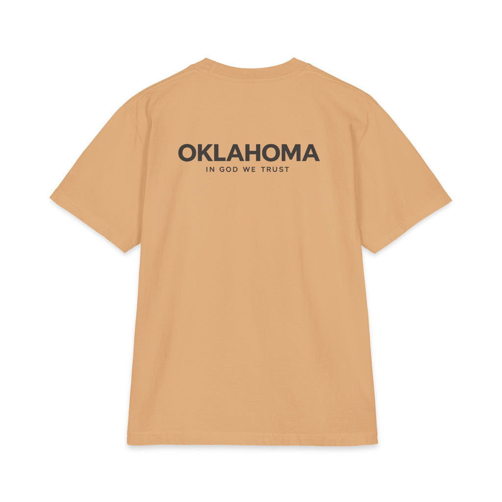 Oklahoma All State In God We Trust Unisex Max Heavyweight Short Sleeve
