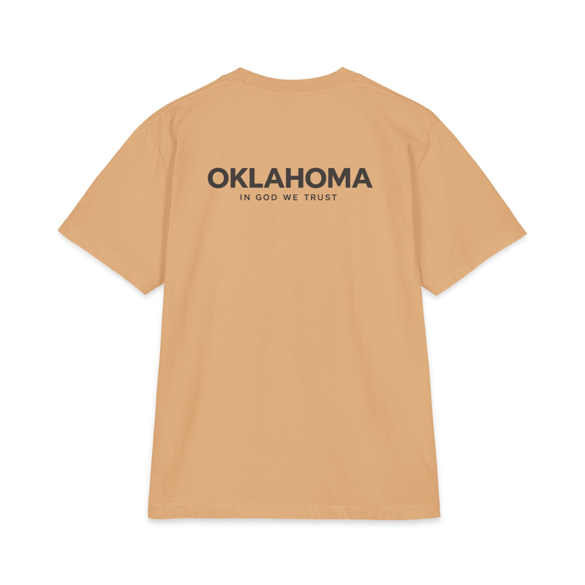 Oklahoma All State In God We Trust Unisex Max Heavyweight Short Sleeve