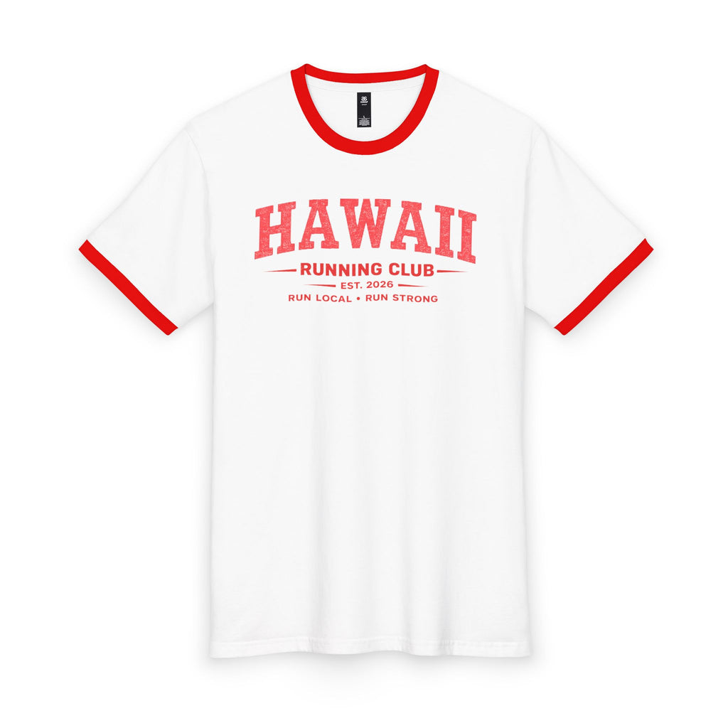 Hawaii Running Club 2026 All State Men's Staple Ringer Tee