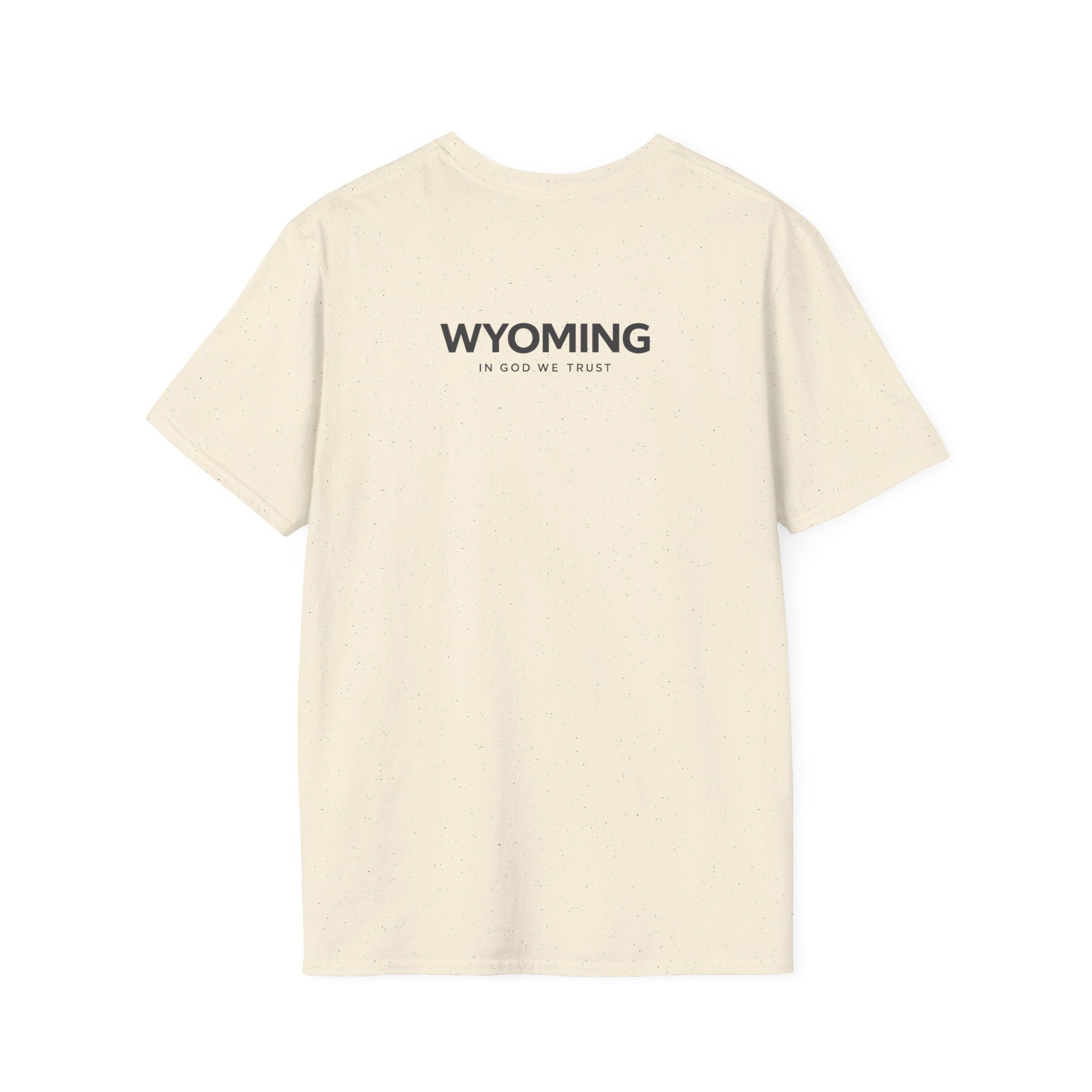 Wyoming All State In God We Trust Unisex Everyday Tee