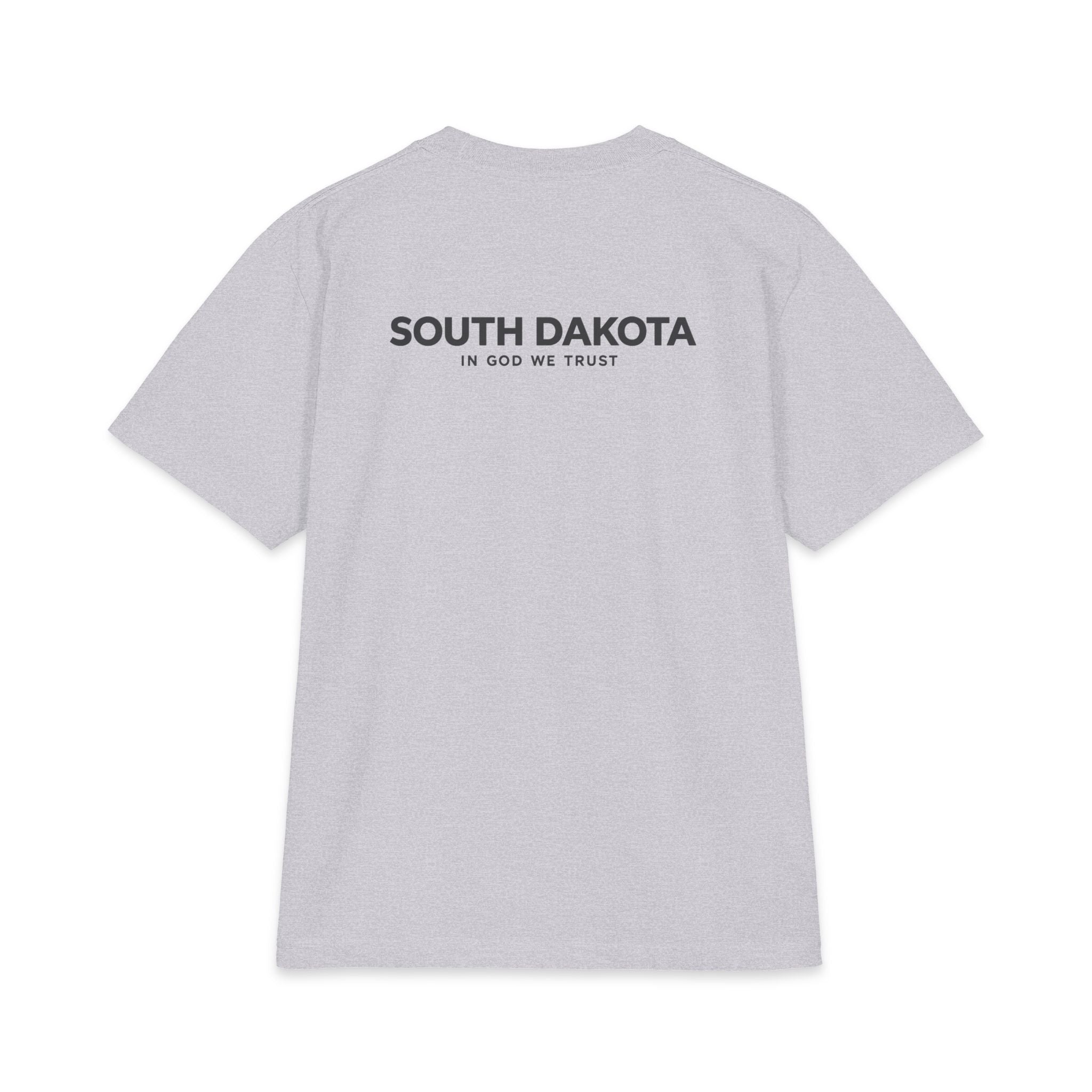 South Dakota All State In God We Trust Unisex Max Heavyweight Short Sleeve