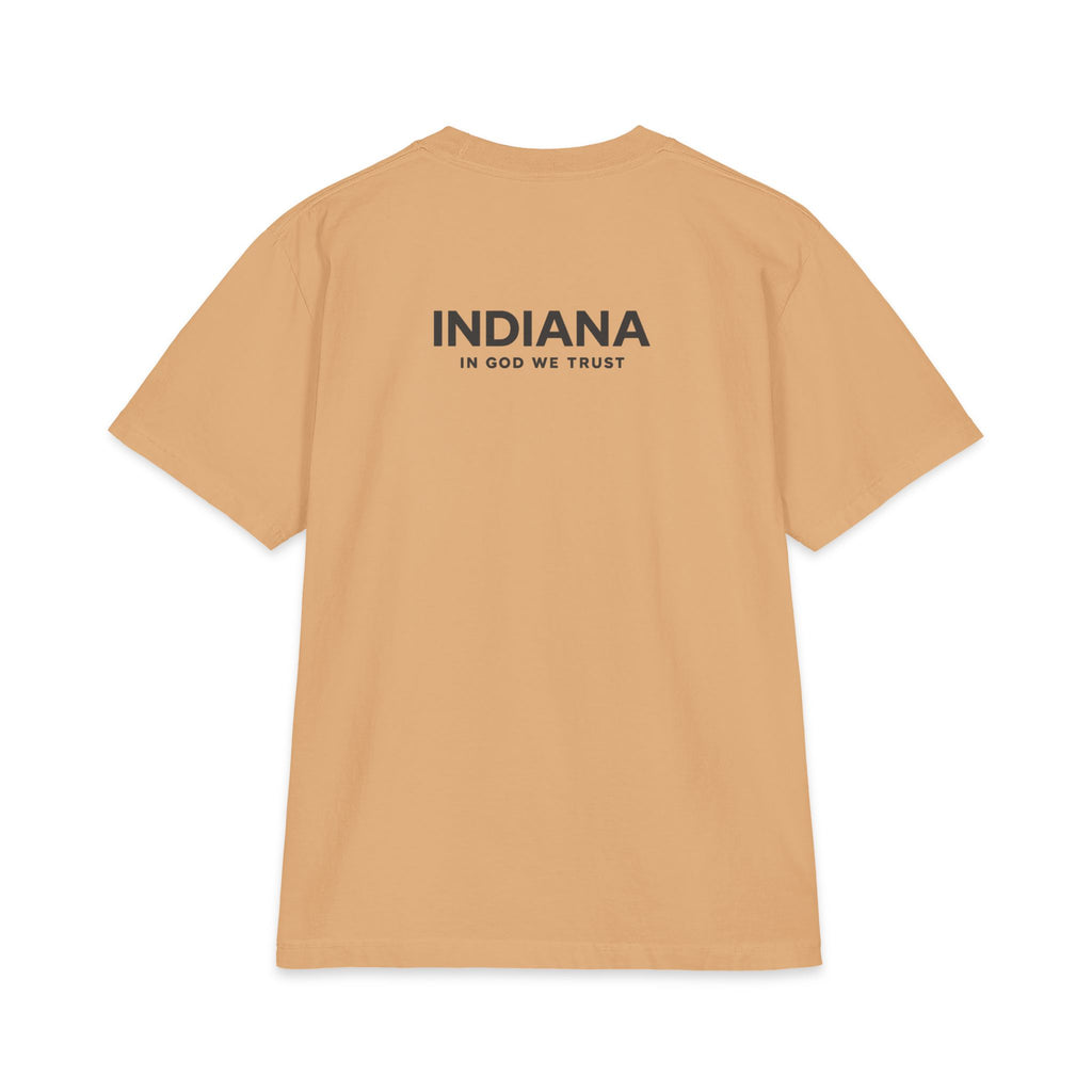 Indiana All State In God We Trust Unisex Max Heavyweight Short Sleeve