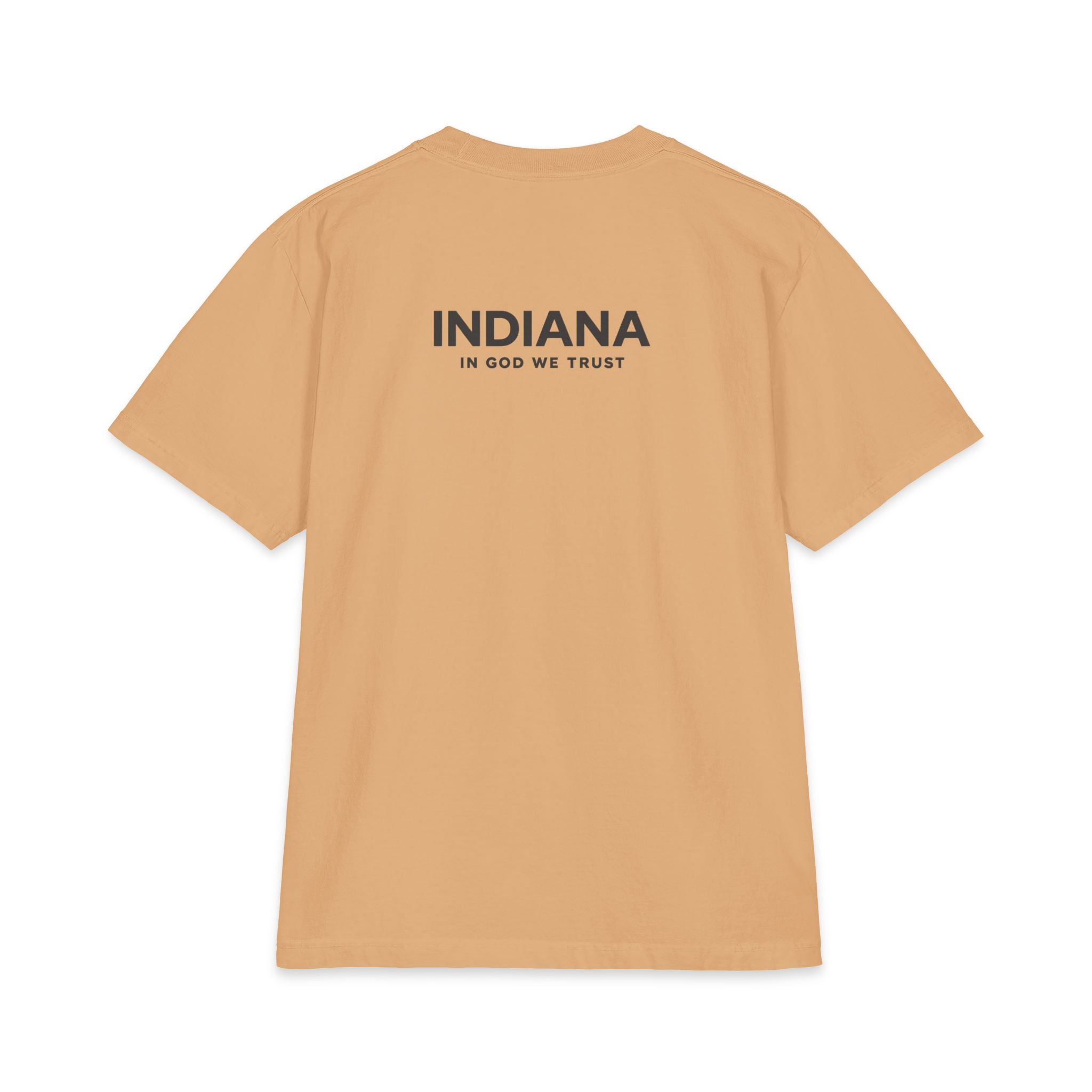 Indiana All State In God We Trust Unisex Max Heavyweight Short Sleeve