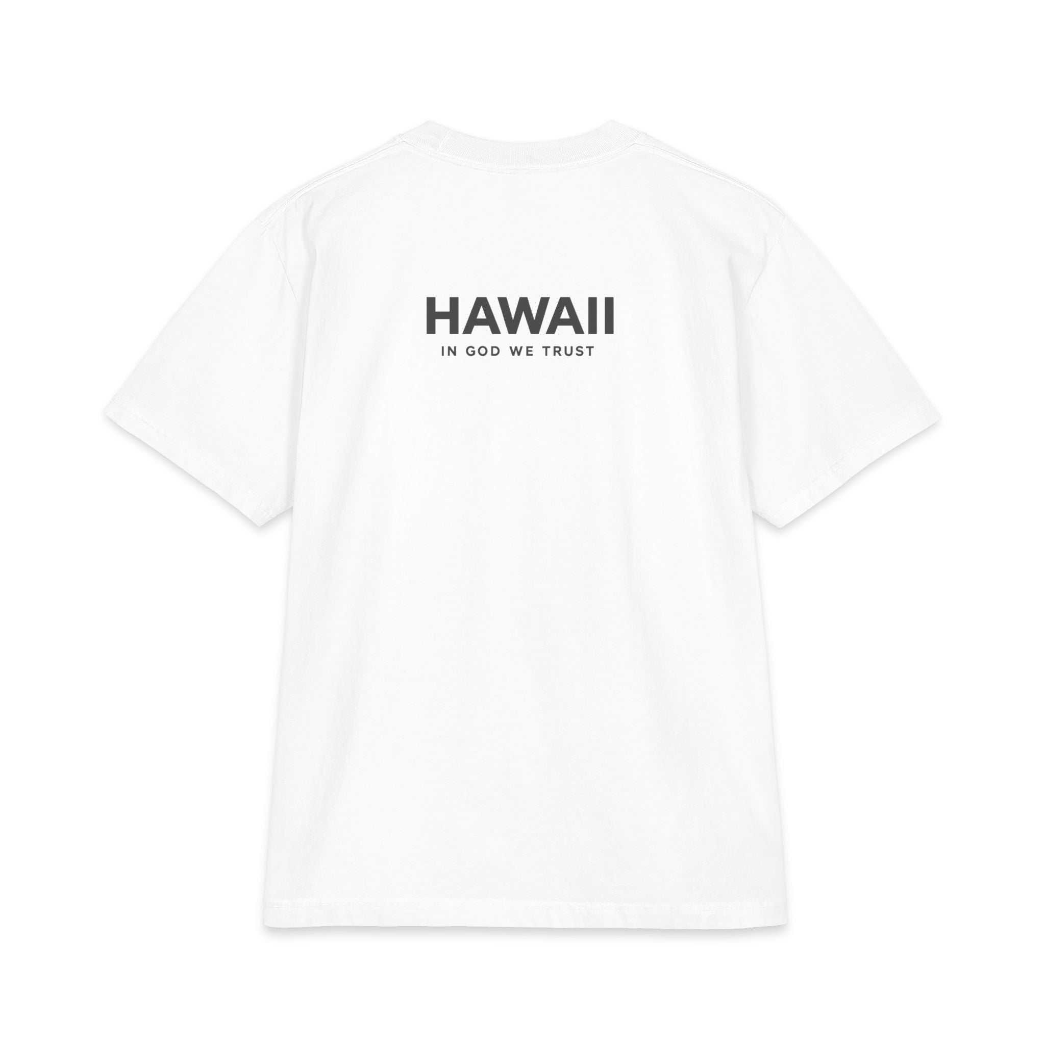 Hawaii All State In God We Trust Unisex Max Heavyweight Short Sleeve