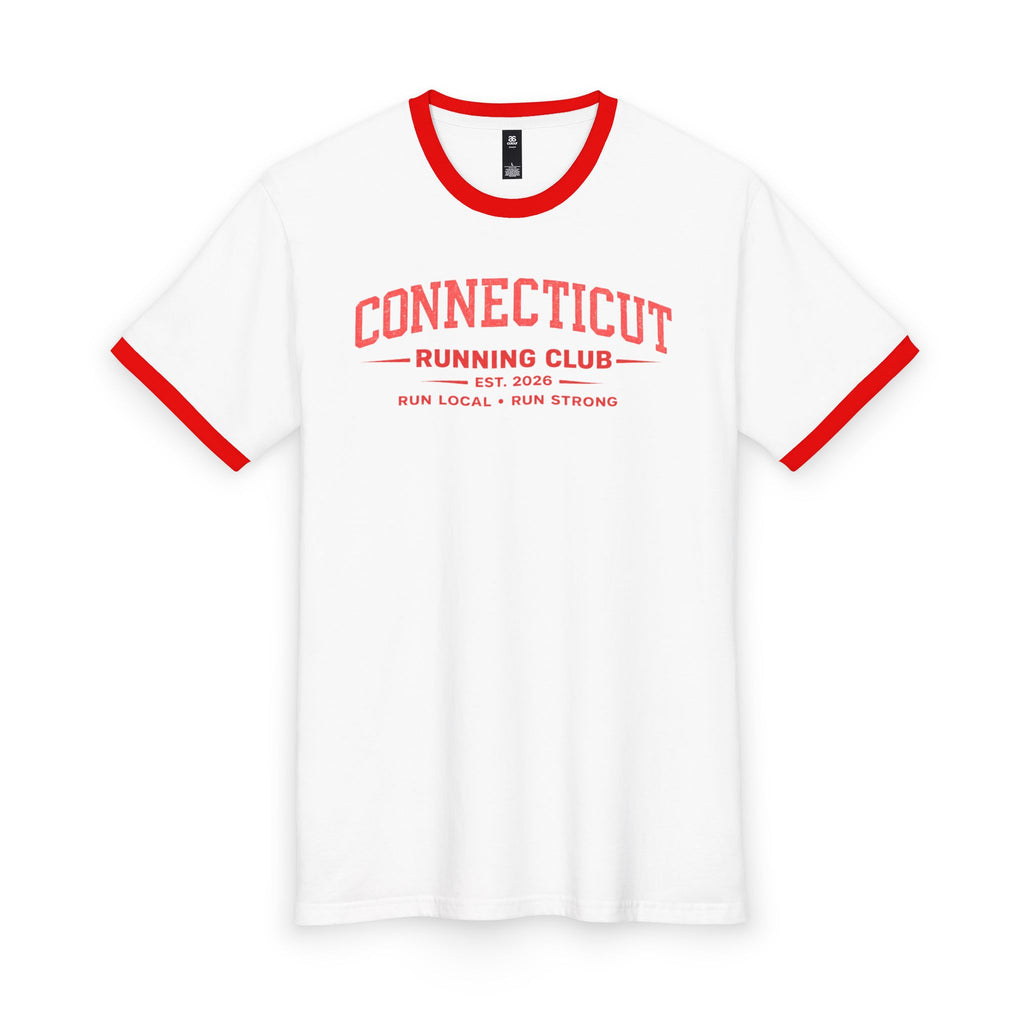 Connecticut Running Club 2026 All State Men's Staple Ringer Tee