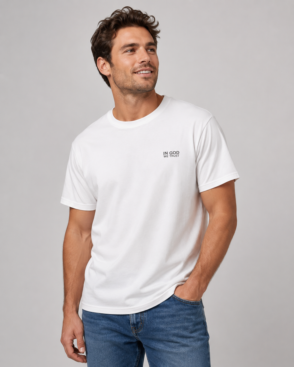 Alaska All State In God We Trust Unisex Everyday Tee