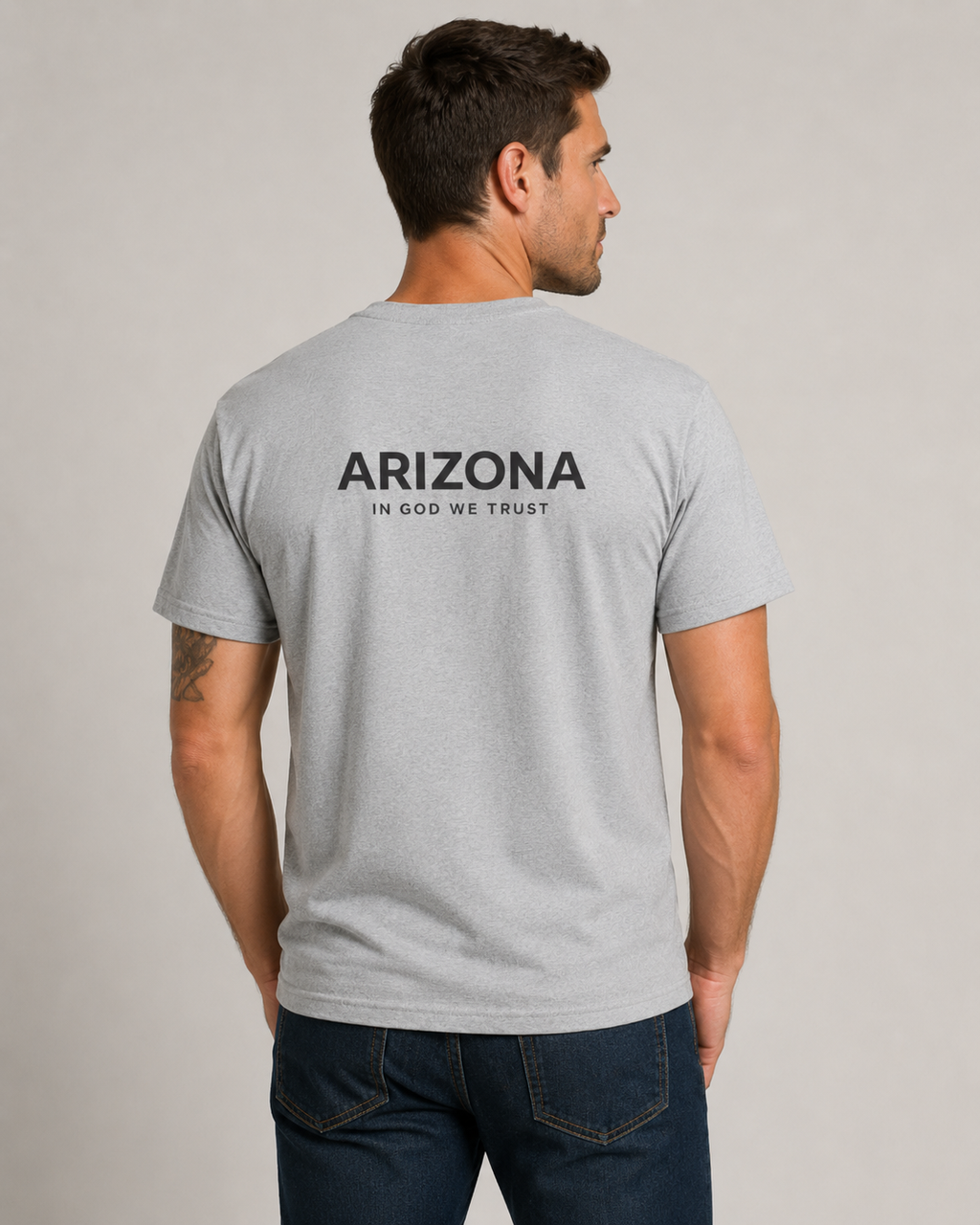 Arizona All State In God We Trust Unisex Everyday Tee