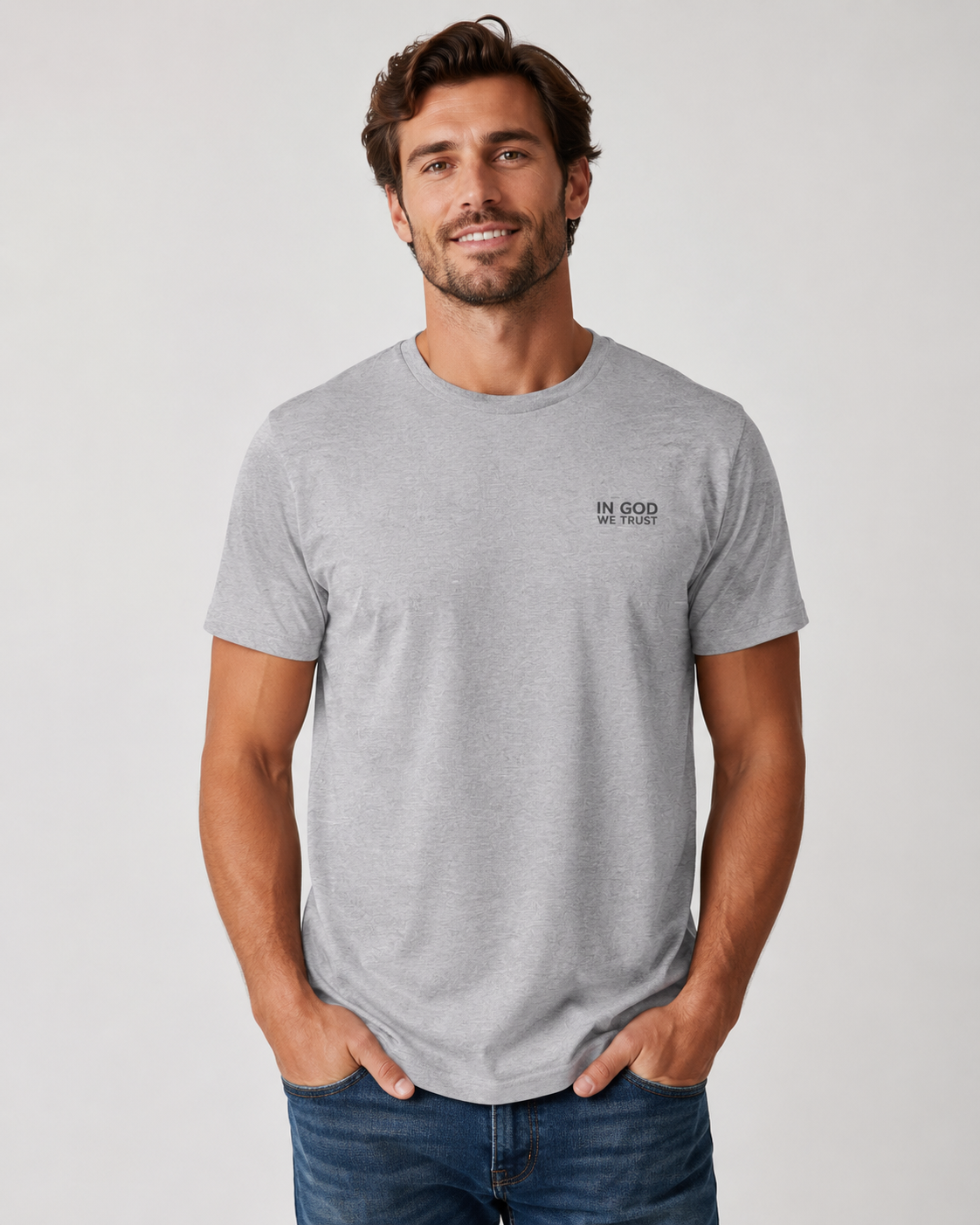 California All State In God We Trust Unisex Everyday Tee
